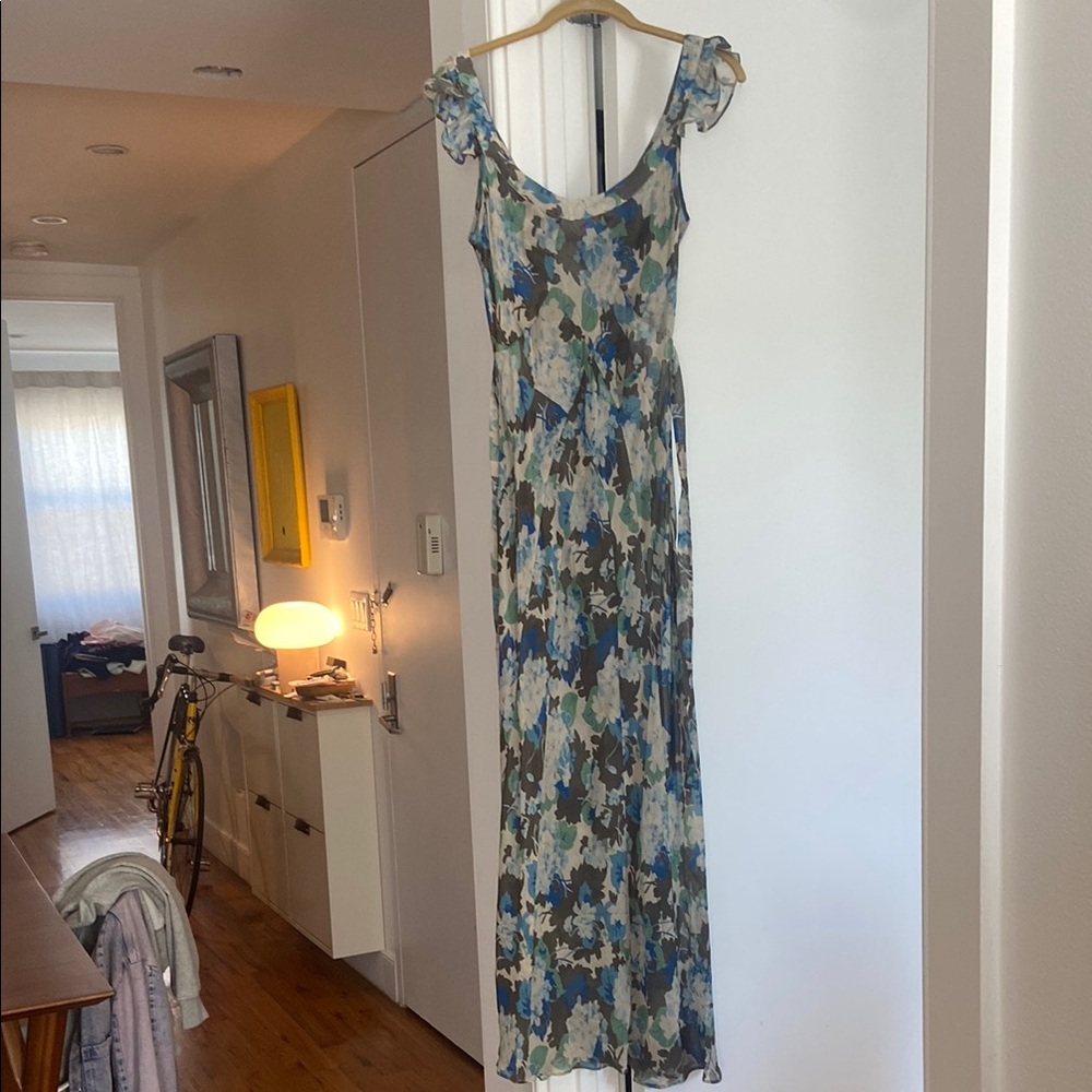Realisation Par Lila Dress in Blue Hydrangea